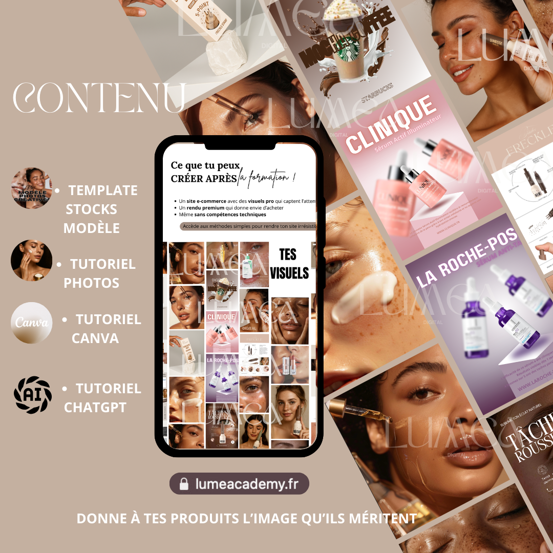 Formation Express: Créer des Visuels E-commerce Impactants